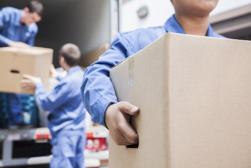 Furniture pick-up service arriving for a home collection in Ilford