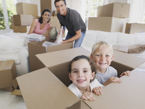 Professional packing service preparing household boxes for a move in Ilford