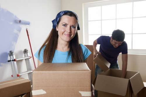 Ilford movers beginning a careful home relocation