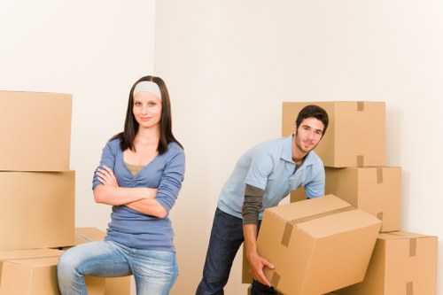 Office removal work for a business in Ilford
