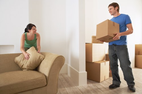 Prepared boxes and furniture for same day removals service in Ilford